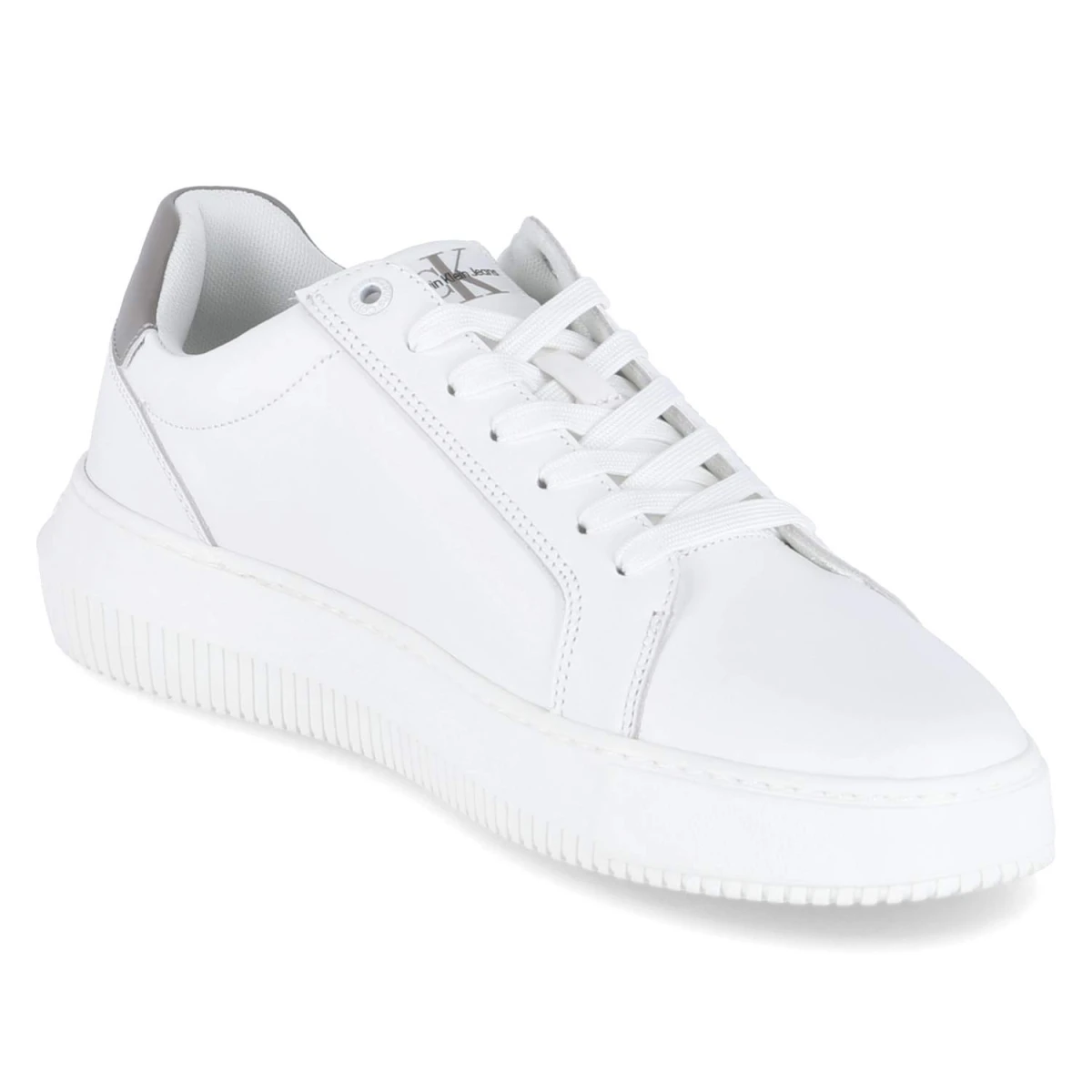 Calvin KleinLow Sneaker CHUNKY MONO - bright white/rock ridge