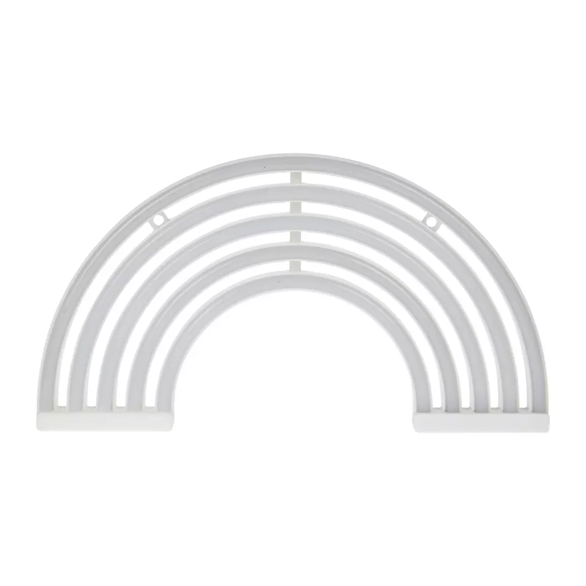 Enseigne lumineuse néon à piles (H16 cm) Arc en Ciel Multicolore