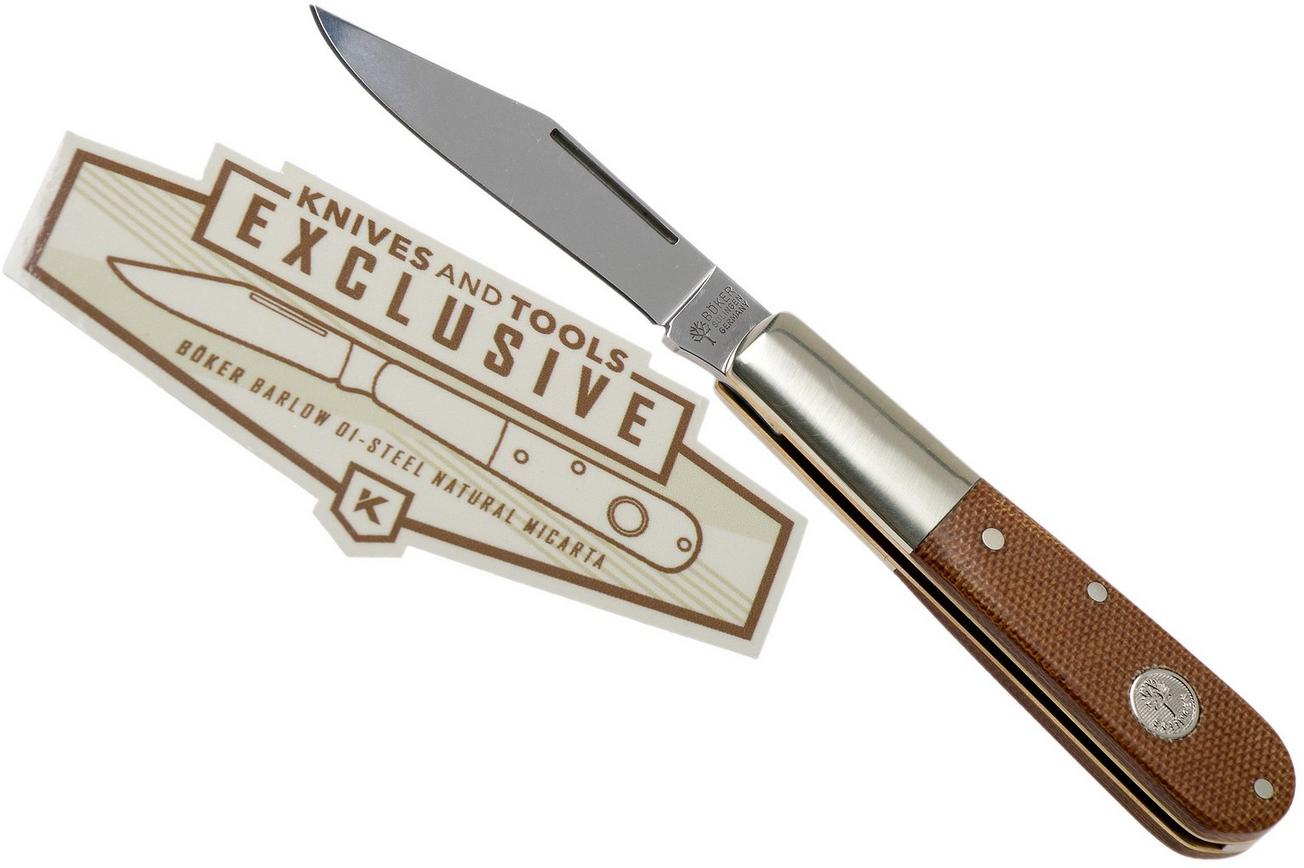 Böker Barlow O1 100502 Knivesandtools Exclusive slipjoint zakmes