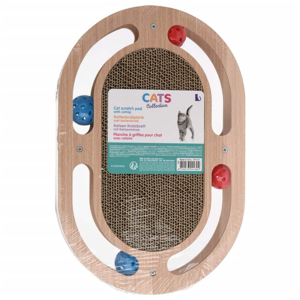 Tapis à gratter pour chat naturel 41,5x27x5 cm