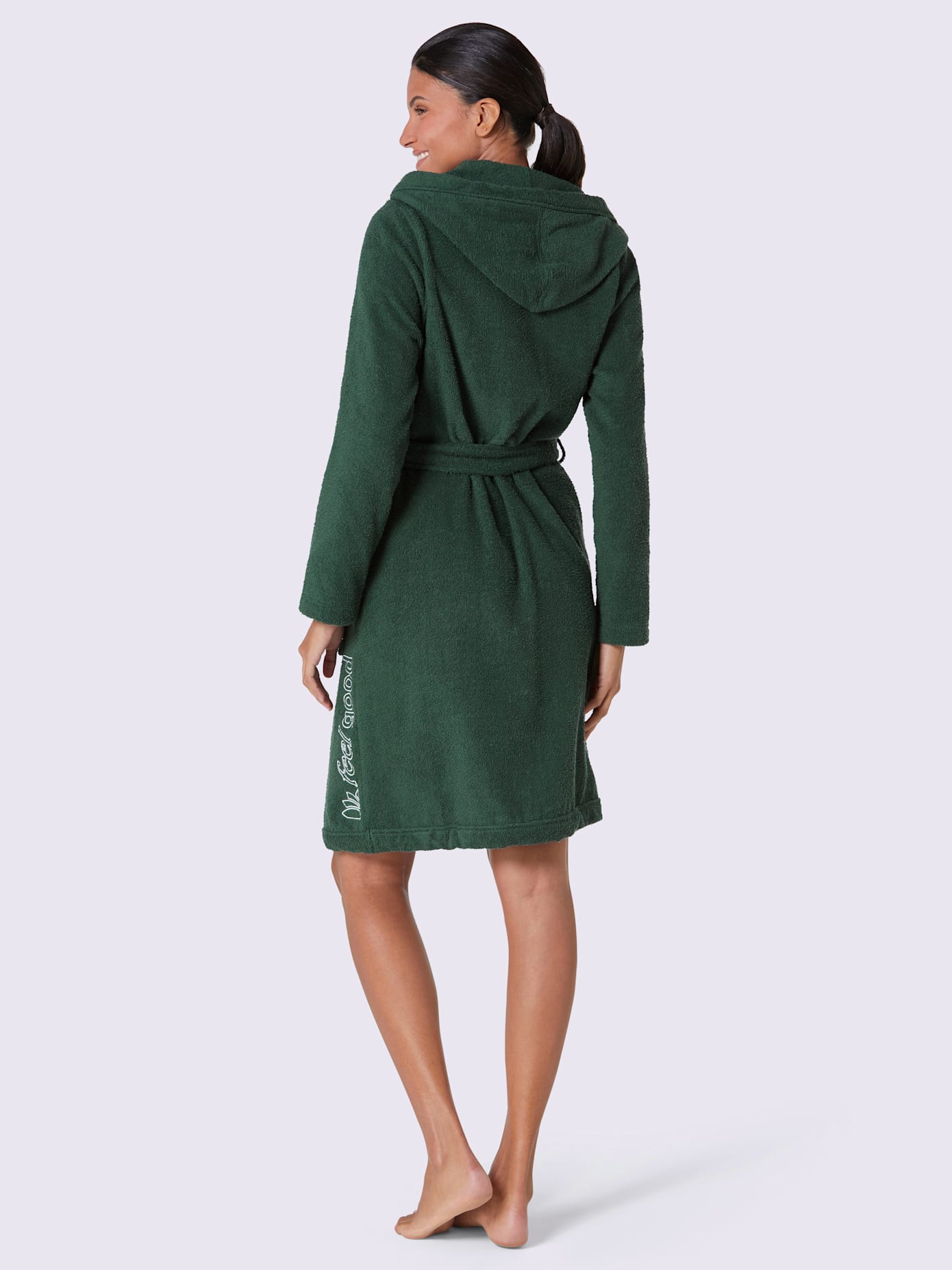 Peignoir éponge