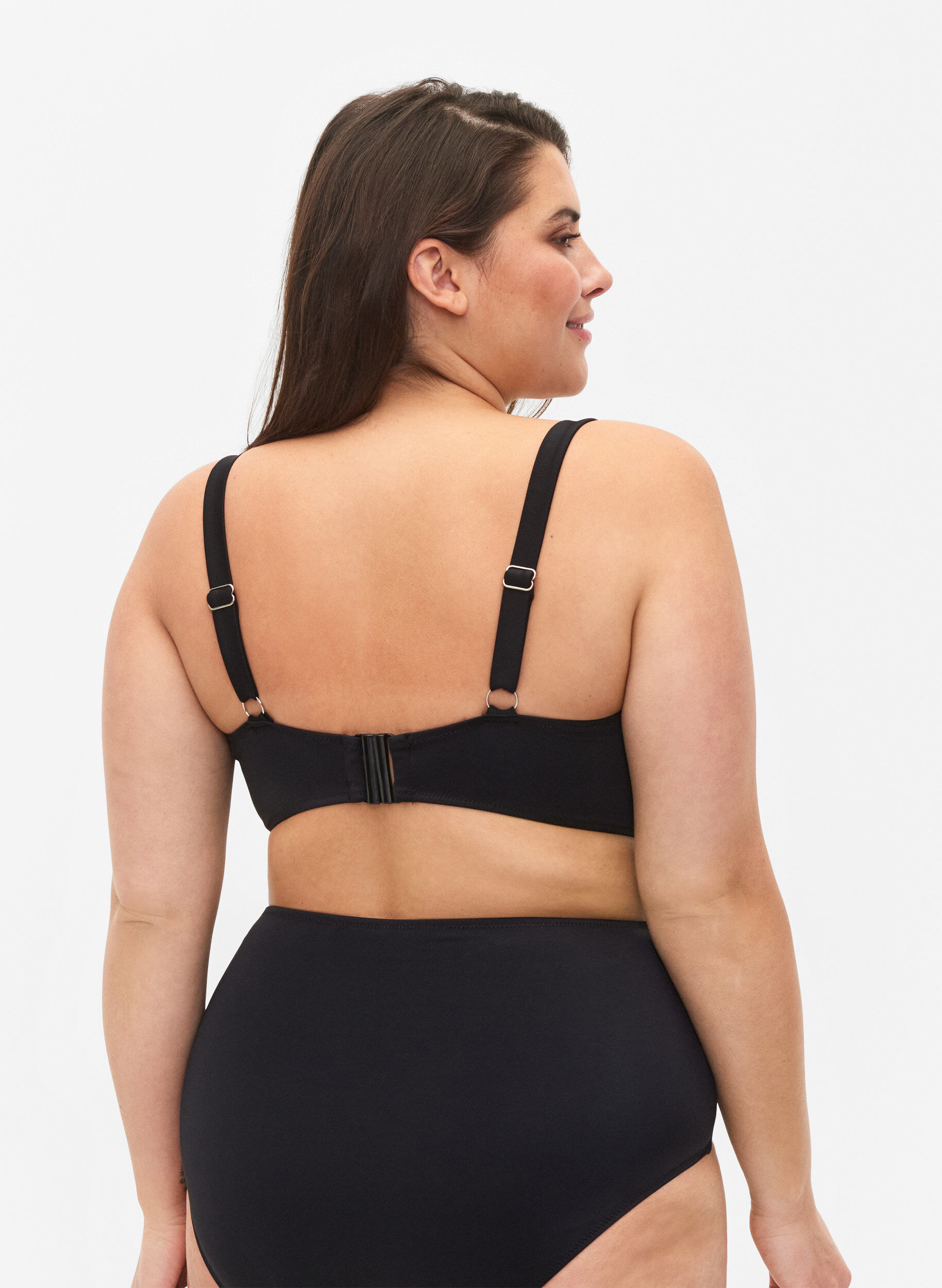 Bikini bøjle bh med draperinger