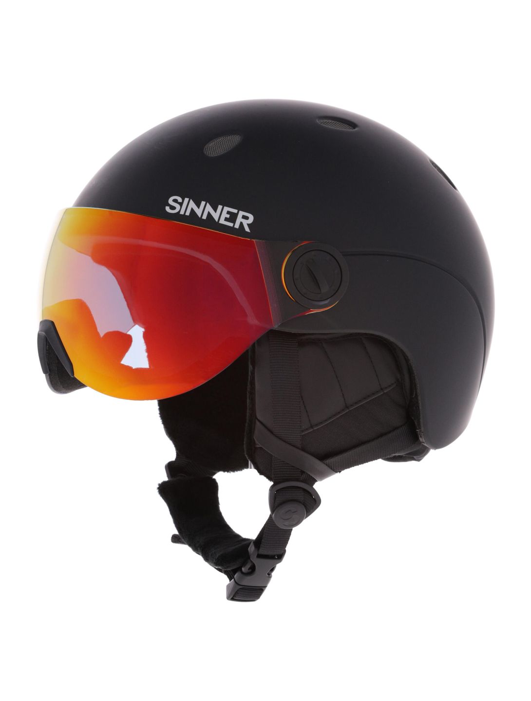 Titan Visor skihelm met vizier unisex