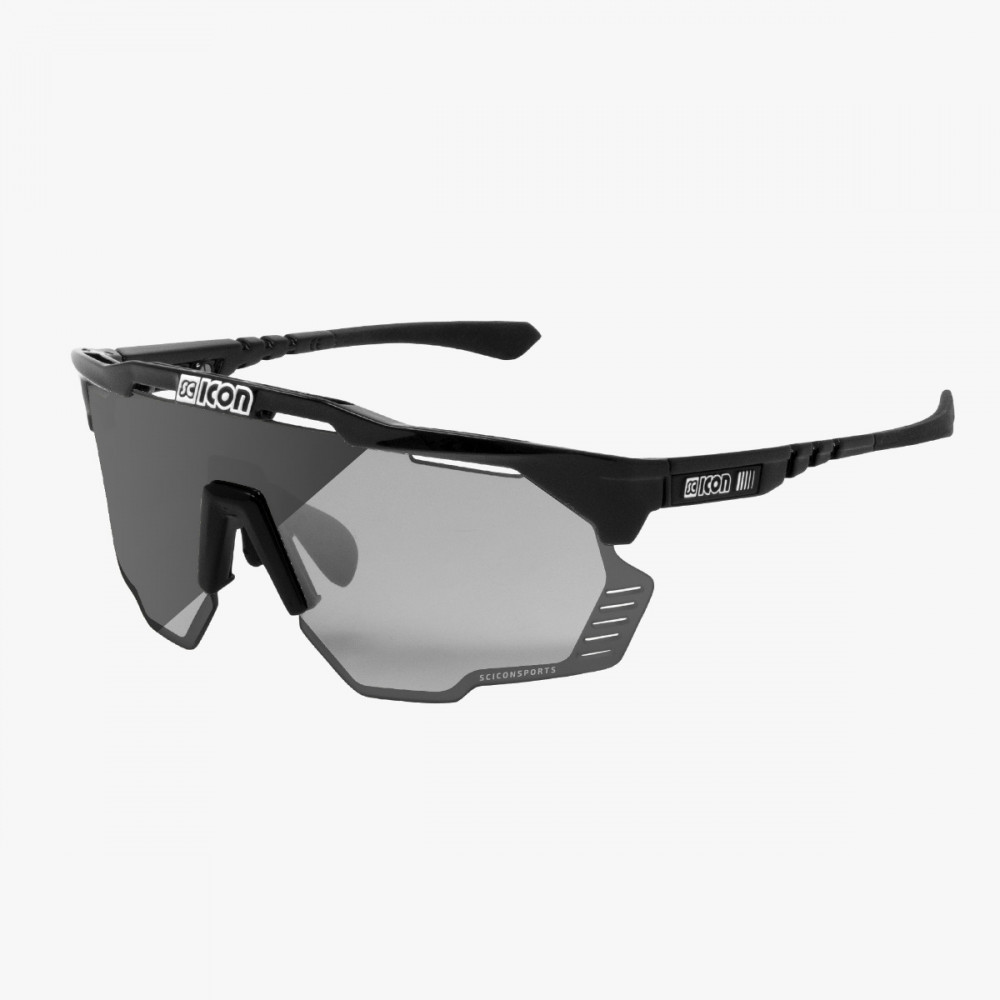 Scicon Aeroshade Kunken solbriller sort/ Photochromic Silver