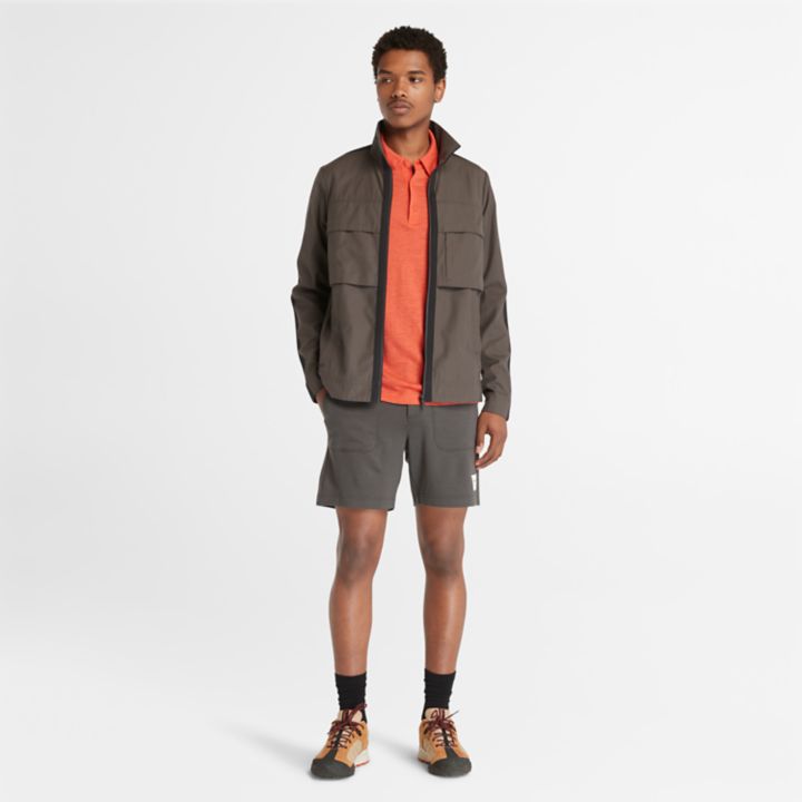 Polo Timberland x Icebreaker em Linho Merino para Homem na cor Laranja