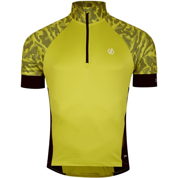 Maillot vélo DARE 2B STAY THE COURSE III JERSEY GREEN ALGAE/BLACK MICRO CAMO