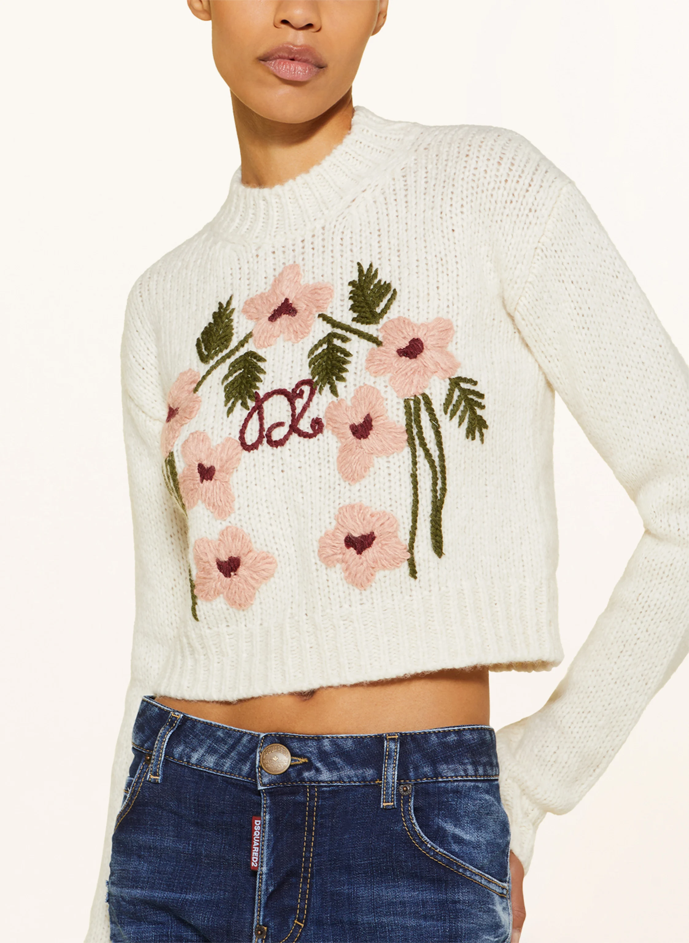 DSQUARED2 Pullover mit Alpaka