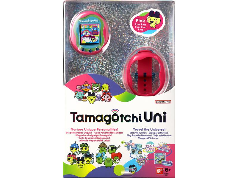 BANDAI Tamagotchi Uni Rosa Virtuelles Haustier mit Armband