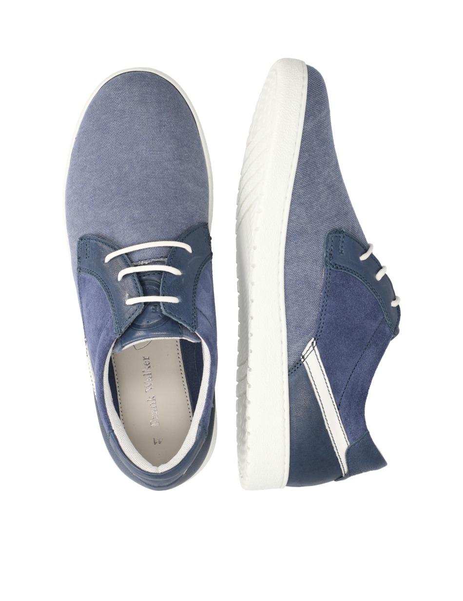 Lederkombination Sneaker
