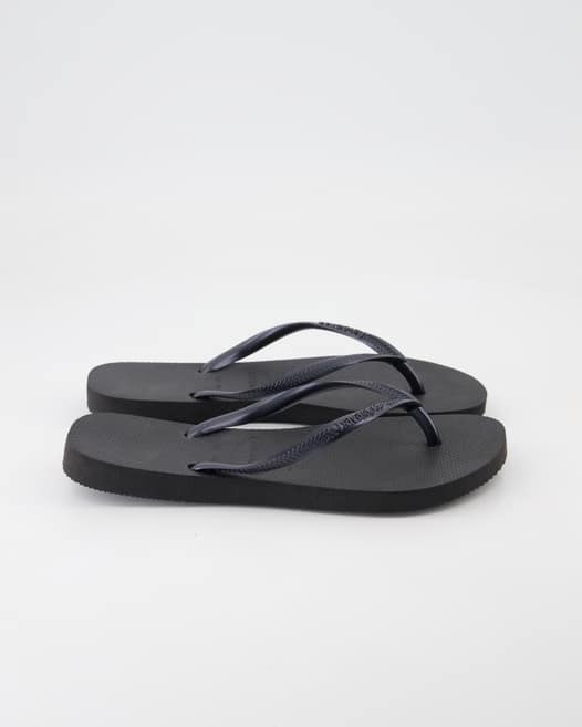 Havaianas Slim Zehentrenner in Schwarz