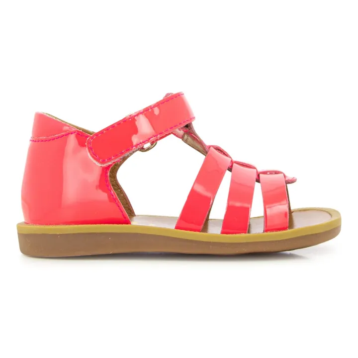 Pom d'Api Sandales Poppy Strap | Rose Litchi