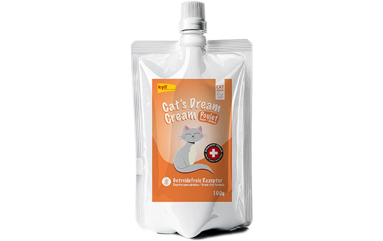 Katzen-Snack Cats Dream Cream Poulet 100 gErgänzungsfutter für Katzen
