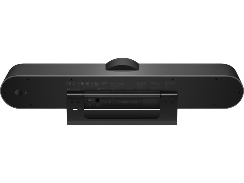Logitech MeetUp USB Video Collaboration Bar 4K/UHD 30 fps All-in-one-ConferenceCam mit Ultraweitwinkelobjektiv für kleine Räume