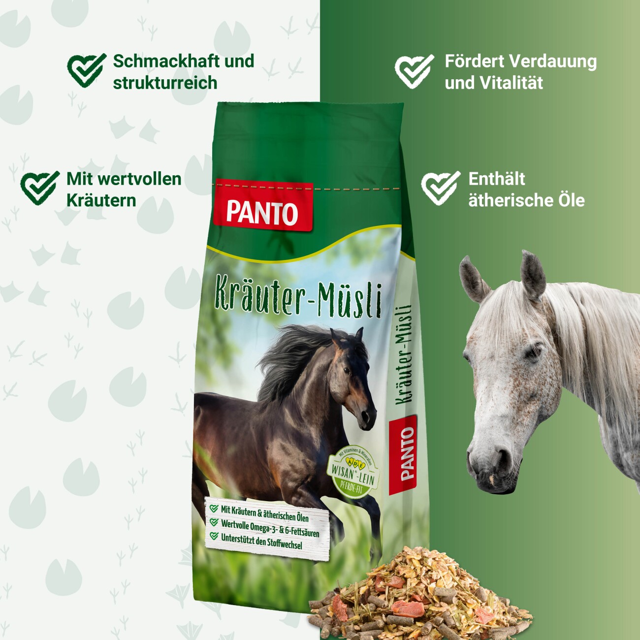 Panto KRÄUTERMÜSLI MIT WISAN-LEIN 20kg