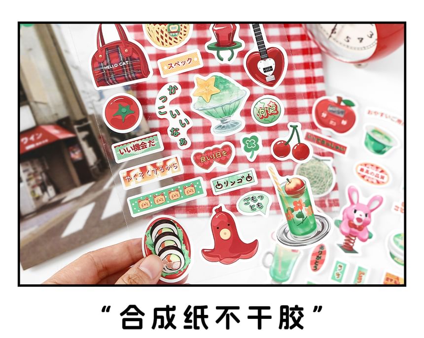 Kumi Fanchant - Cartoon Sticker (Diverse ontwerpen)
