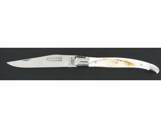 Laguiole Ivoire de Phacochère Couteau de Poche - Laguiole par Fontenille Pataud