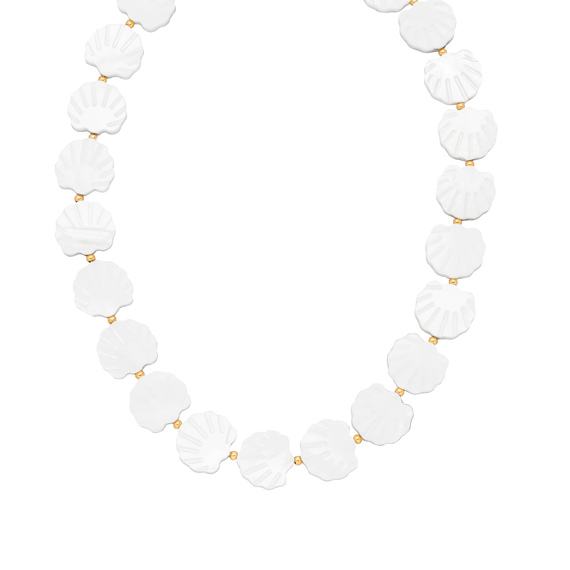 White Sparkle Kette