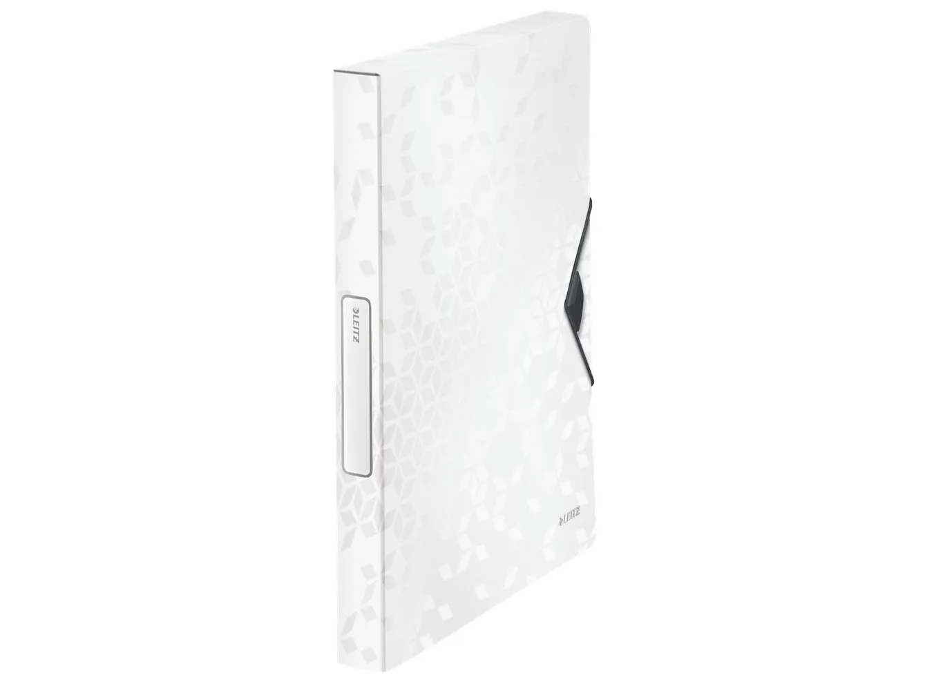 Leitz WOW - Boksfil - rygbredde: 30 mm - for A4 (210 x 297 mm) - kapacitet: 250 ark - hvid