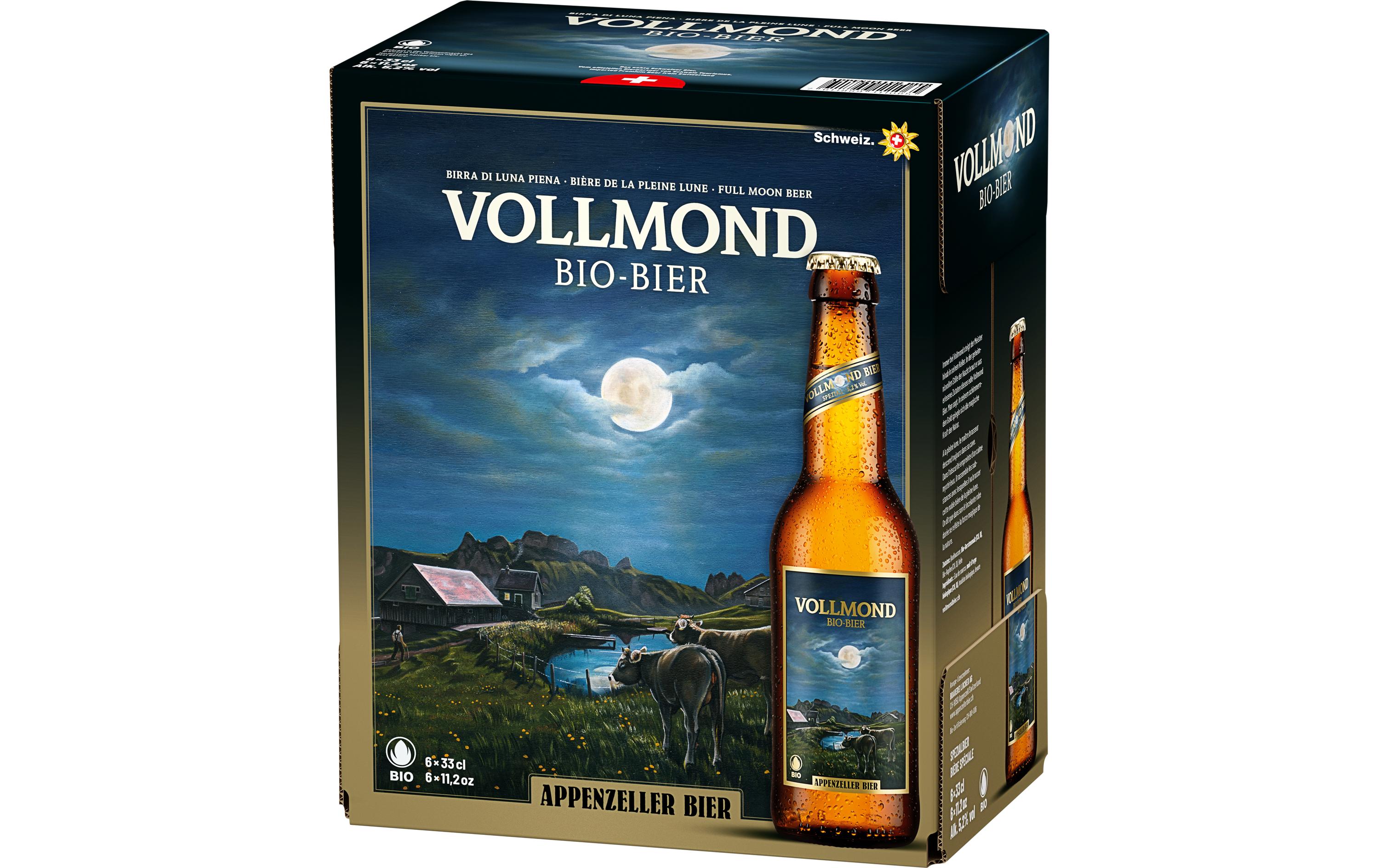 Bier Vollmond Bio 6 x 0.33 lSpezialitäten