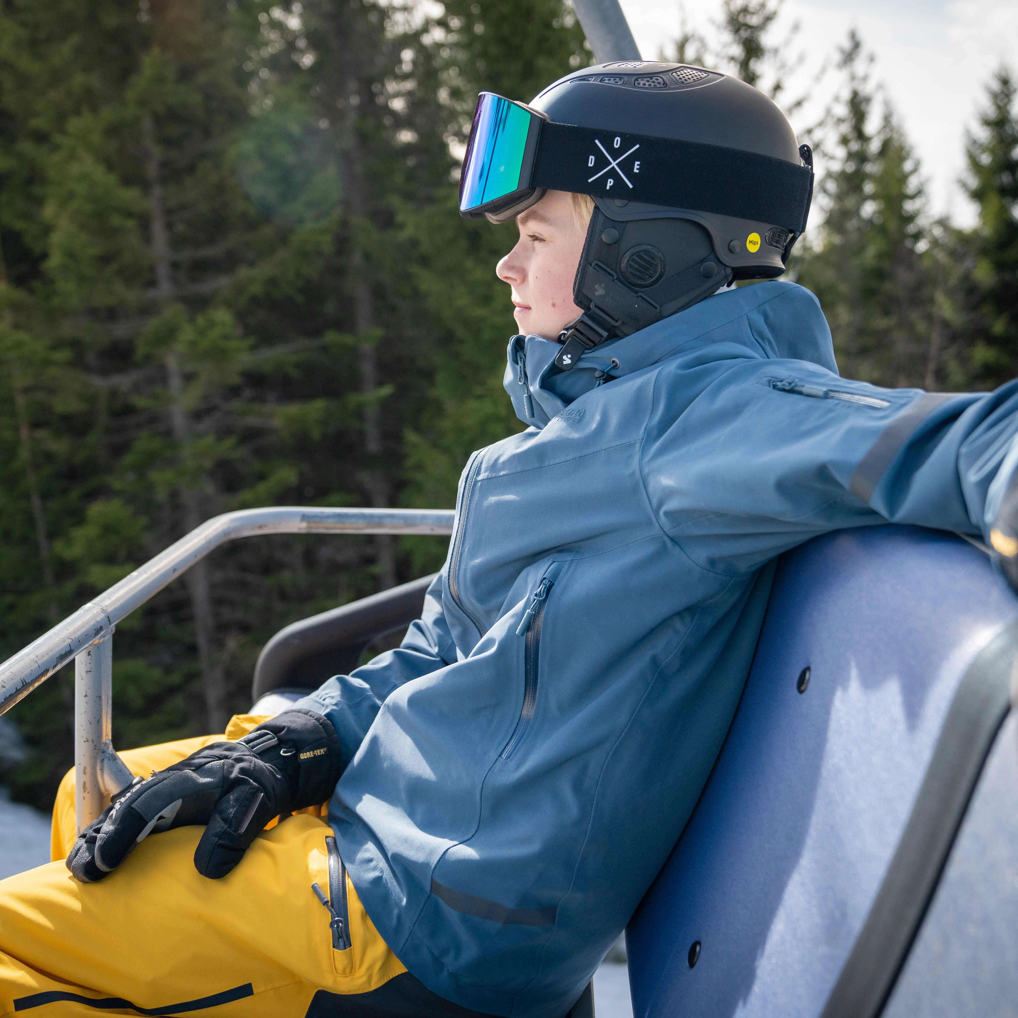 Oppdal Insulated Youth Jacket Orion Blue