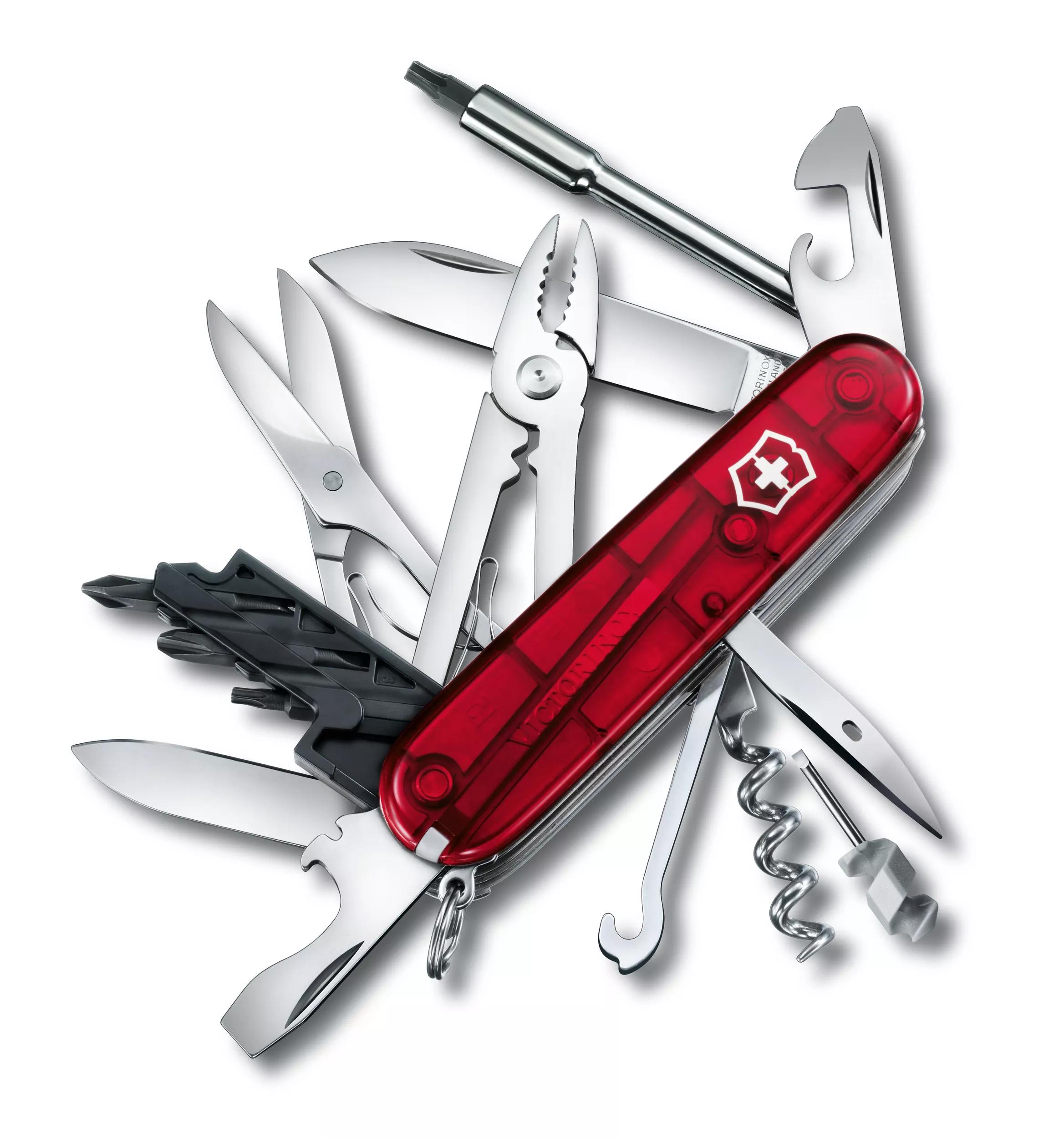 Cyber Tool M-rot transparent