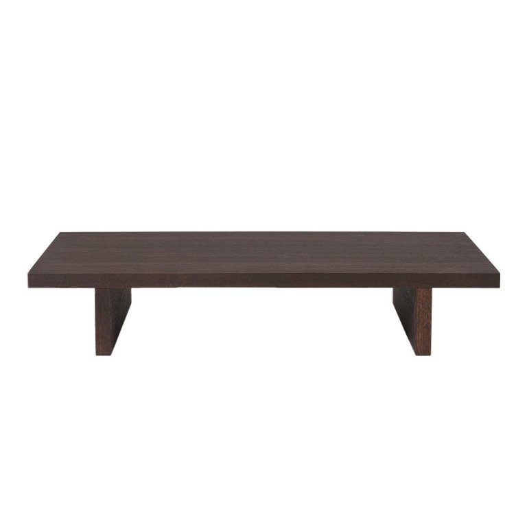 Ferm Living Kona salontafel low 78x47 donker gebeitst eiken