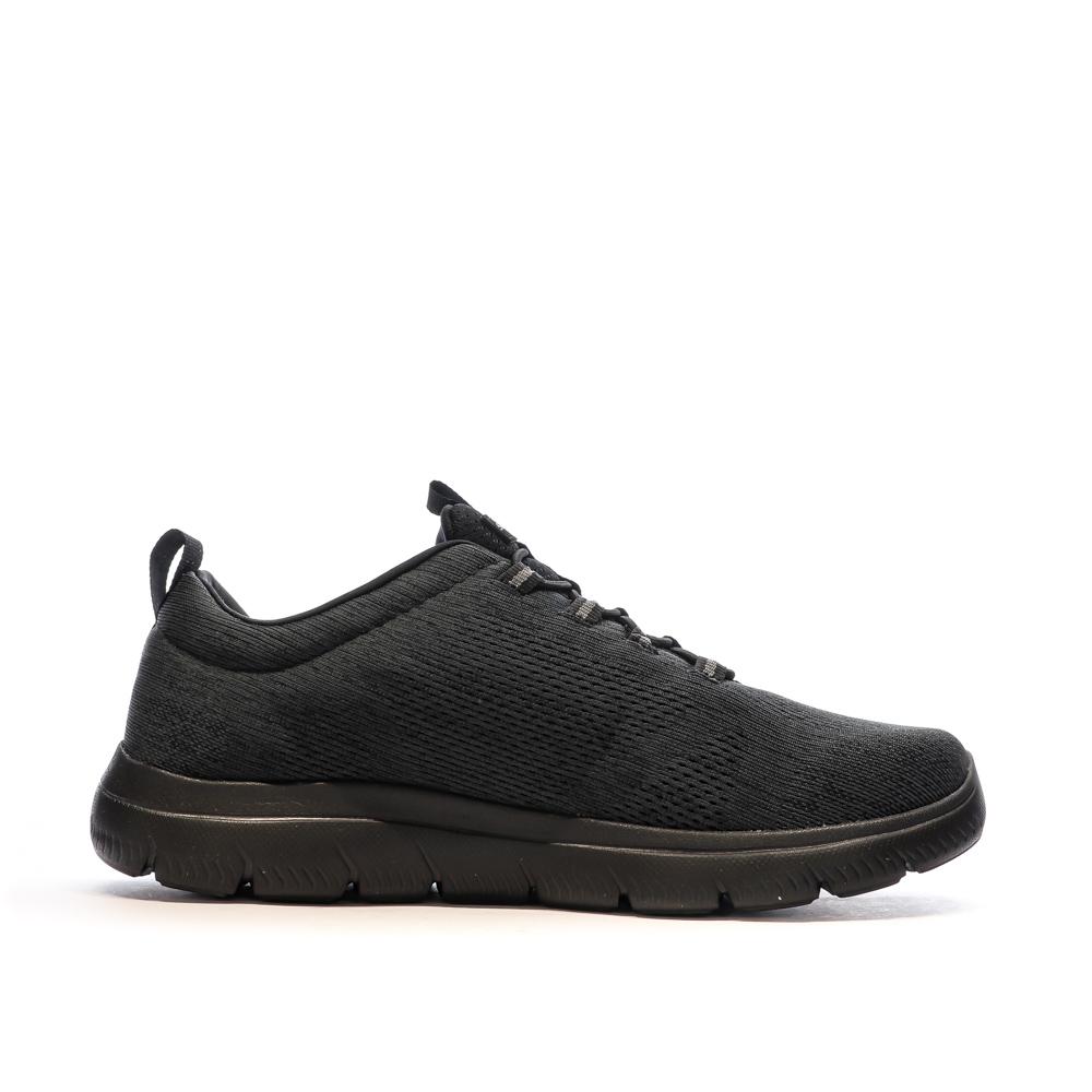 Skechers Baskets Noires Homme Skechers Summits