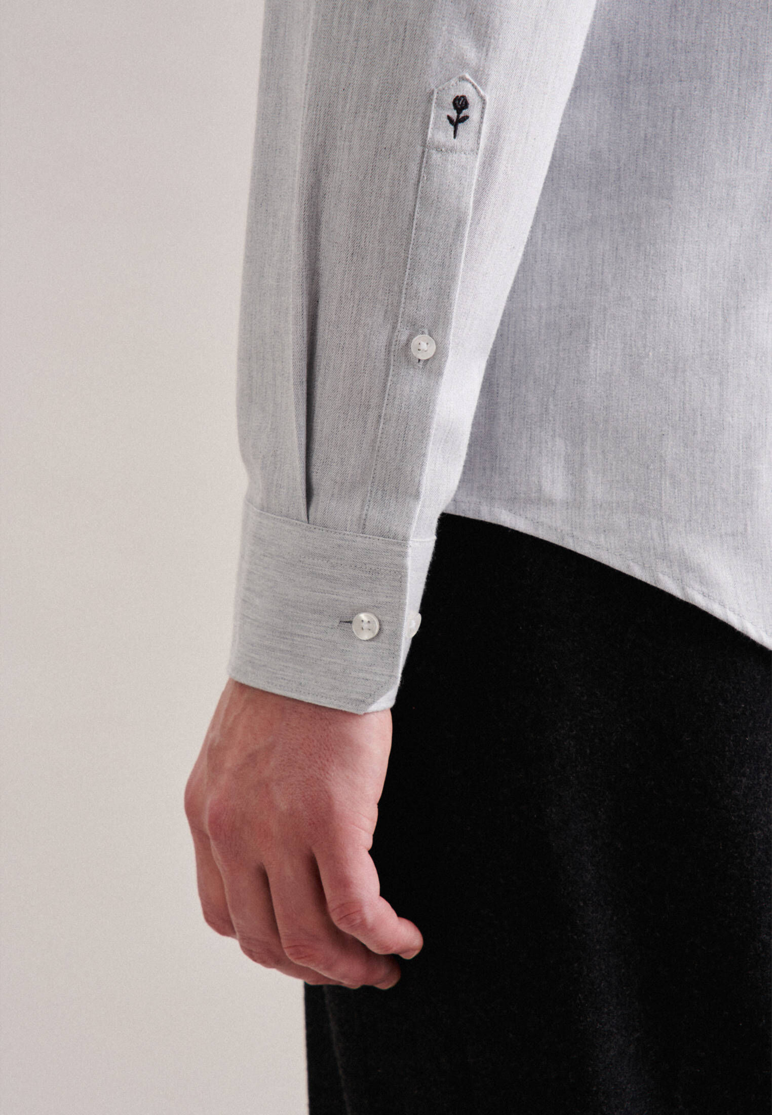 Seidensticker| Herren Flanellhemd Slim