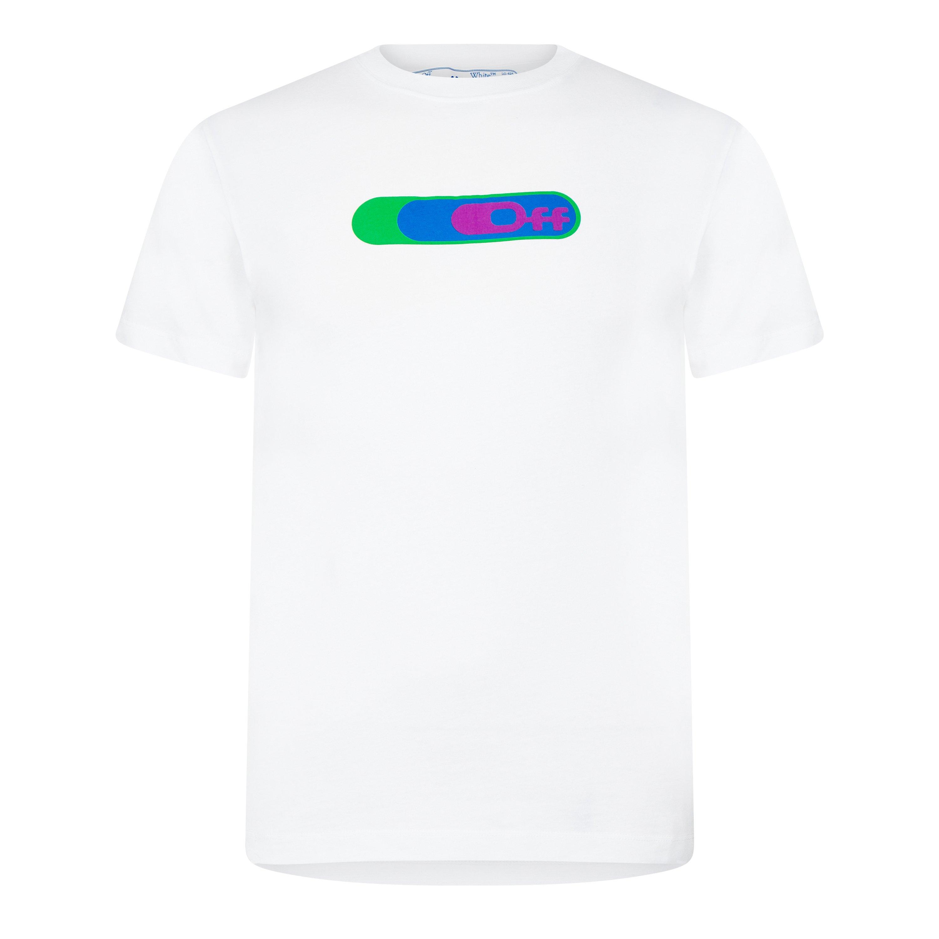 Off White Seasonal Print T Shirt