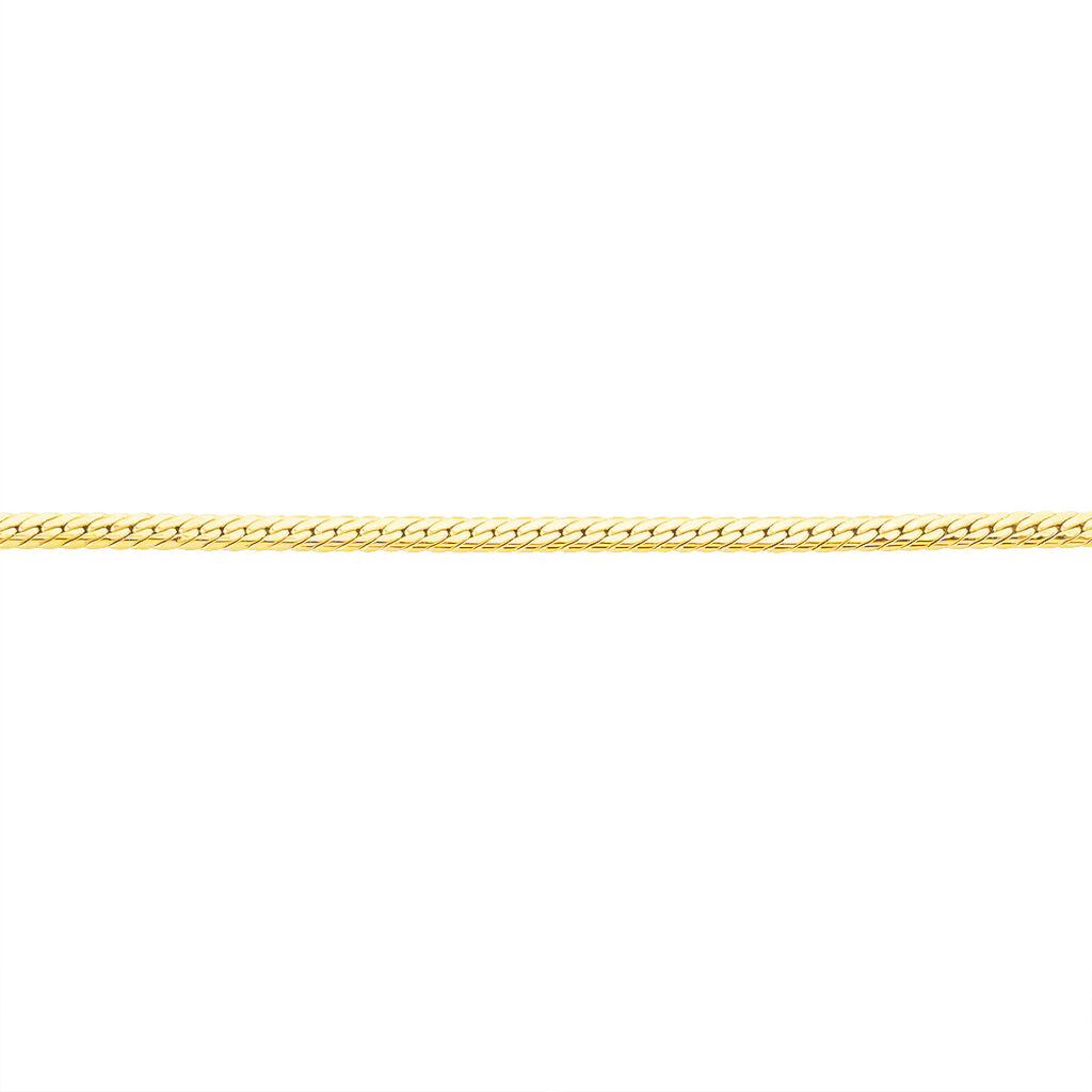 Bracelet Elnora Maille Anglaise Or Jaune