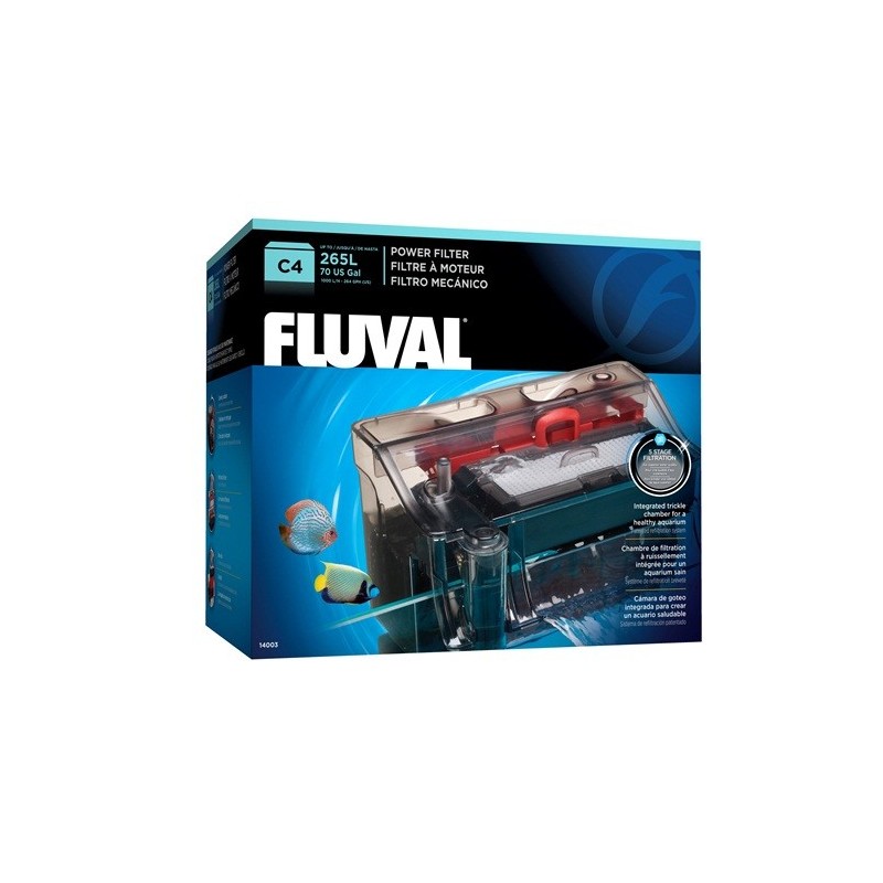 Caixa de filtro de substituição para filtro de mochila Fluval C4