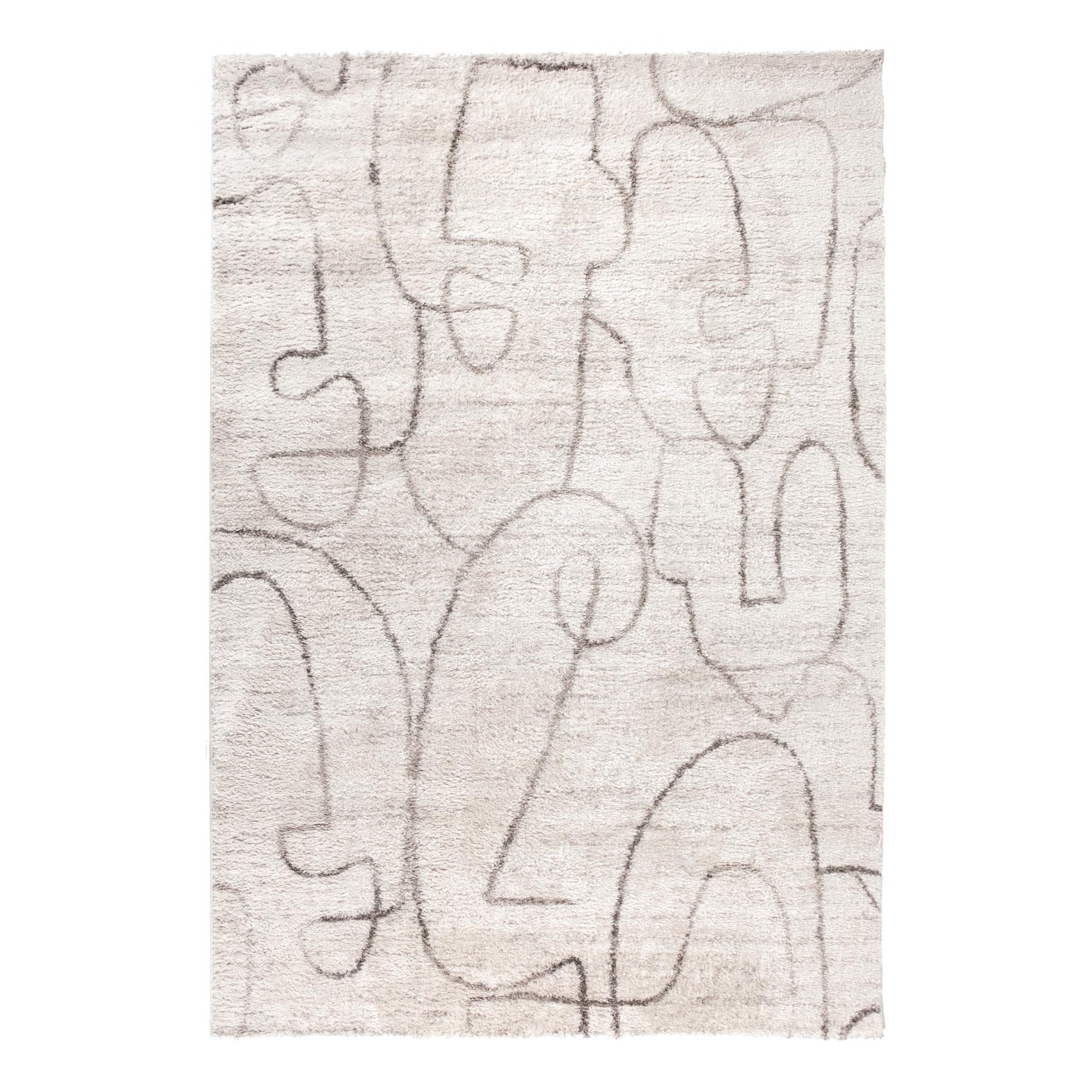 Tapis livia neige 160 x 230 cm