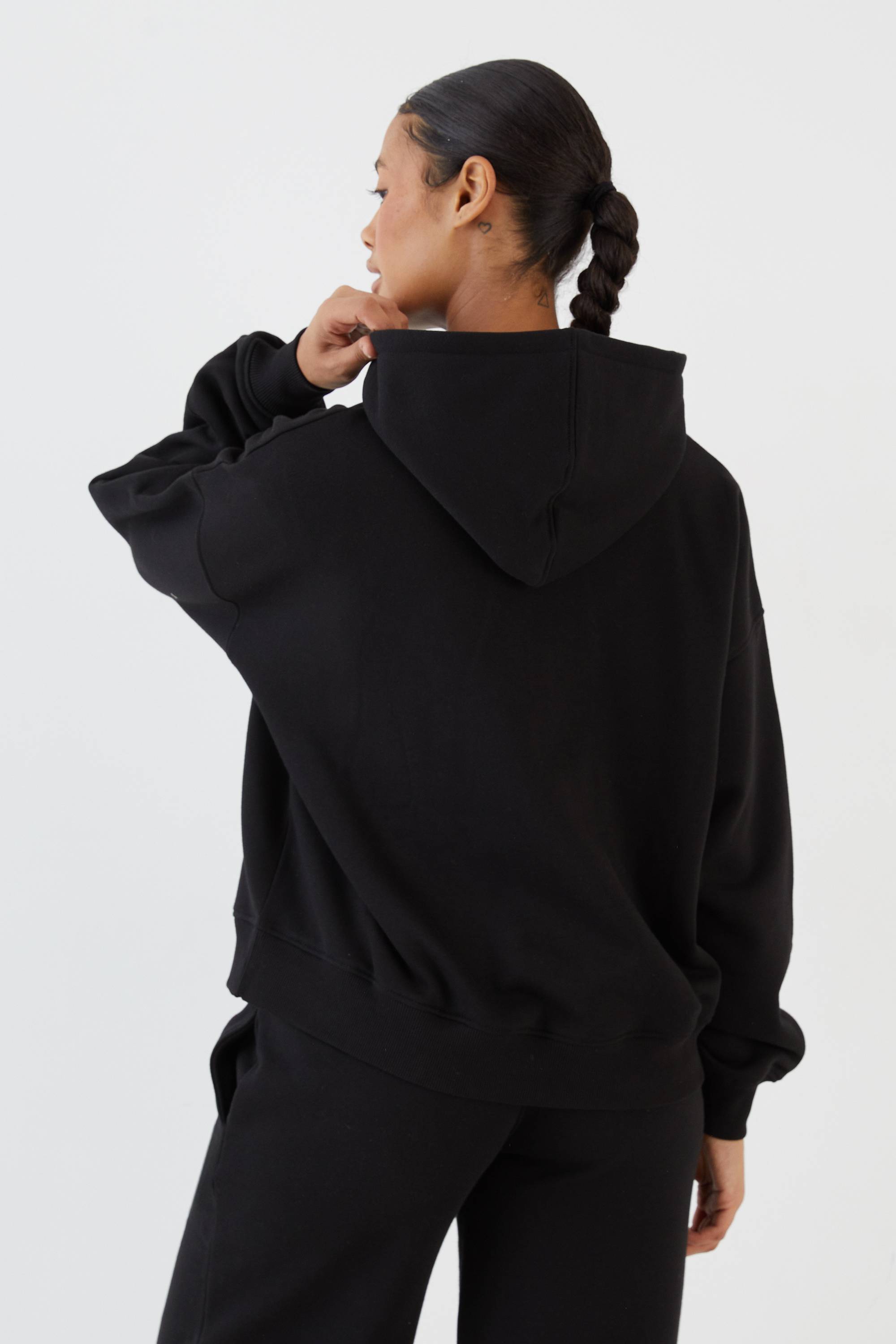 Sweat À Casynthétiqueche Oversize Dsgn Studio Appliqué Léopard