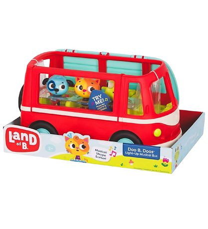 B. toys Musikalischer Bus - 4 Teile m. Ton