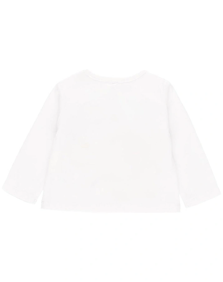 Langarmshirt ELEPHANT WALK in weiß