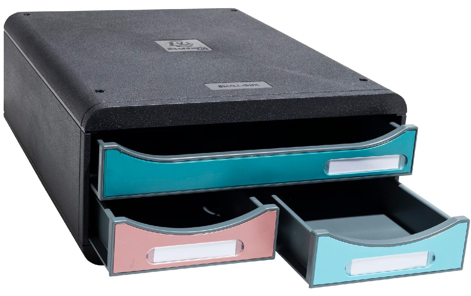 Schubladenbox Small-Box Skandi A4+Schubladenbox mit 3 Schubladen