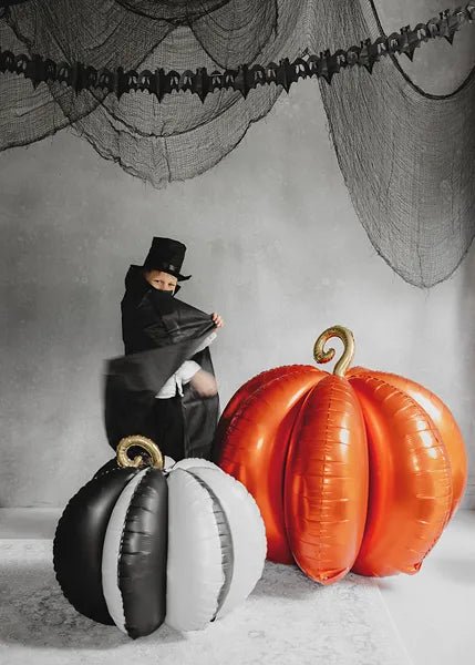 Pompoen Ballon Oranje Leeg 90cm
