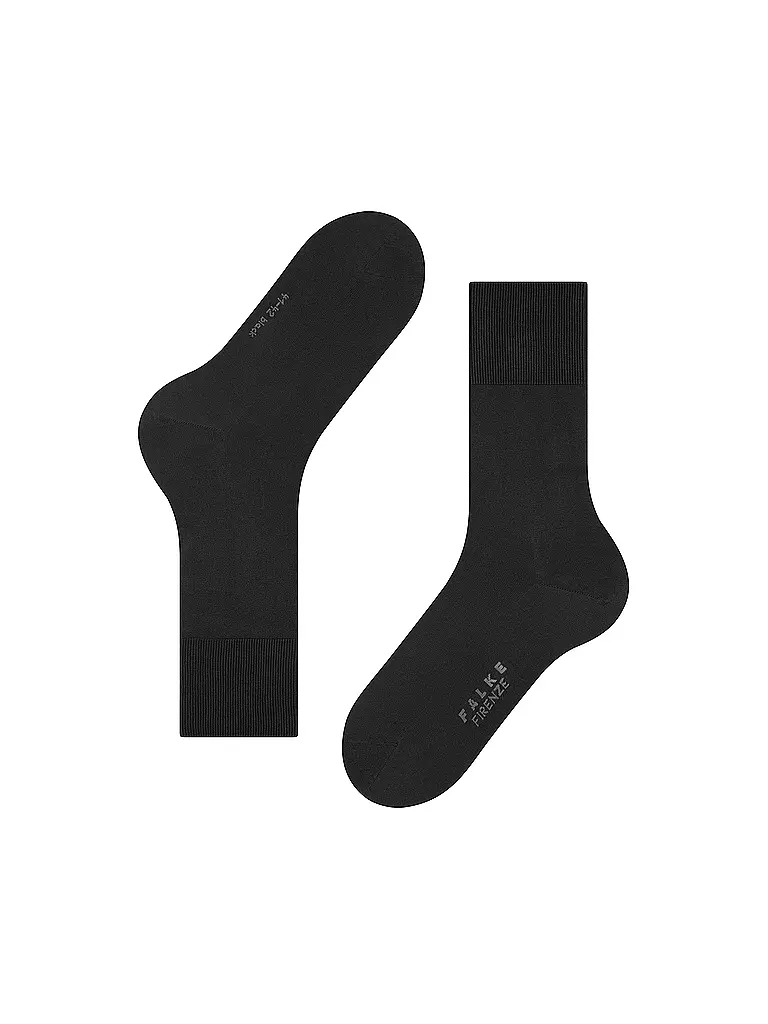 FALKE Socken FIRENZE black schwarz