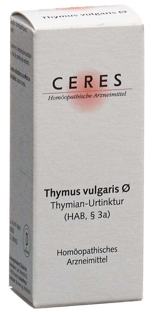 CERES Thymus vulgaris Urtinkt Fl 20 ml