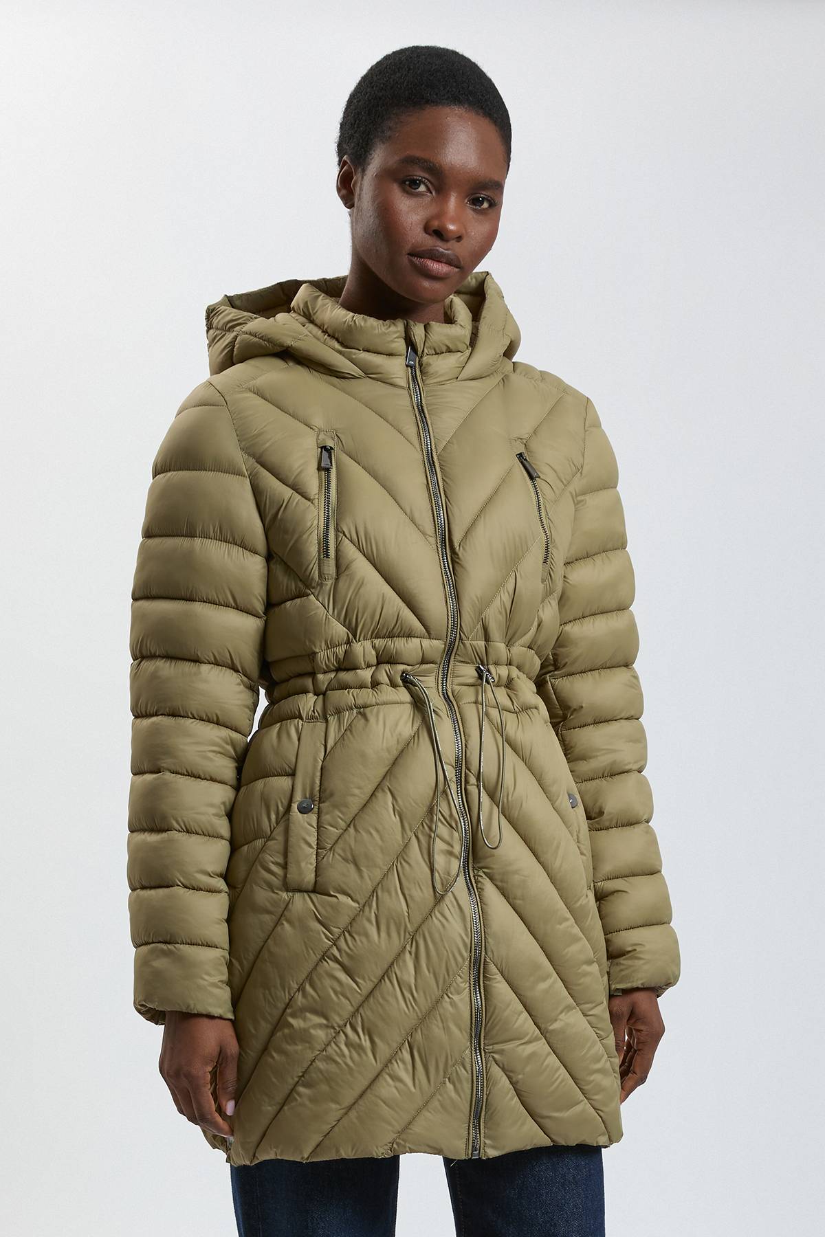 KarenMillen Manteau Léger Compressible Petite Taille