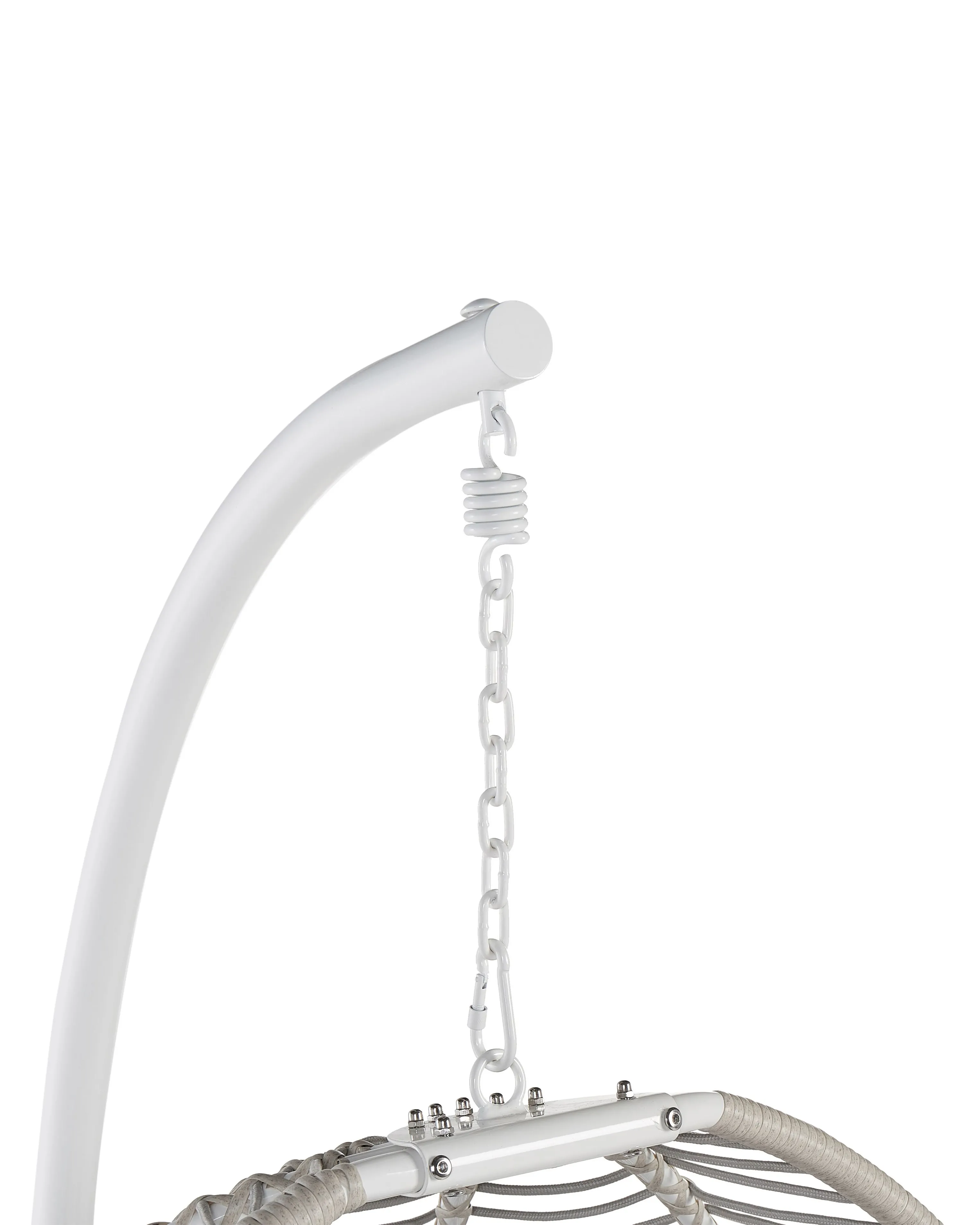 Hangstoel met standaard ARCO Metaal Wit