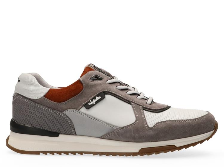 Australian Footwear Frederico leather Grey-White-Brick  KG6