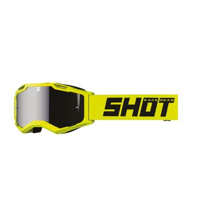 Masque cross Shot ASSAULT 2.0 - SOLID 2023 - Jaune