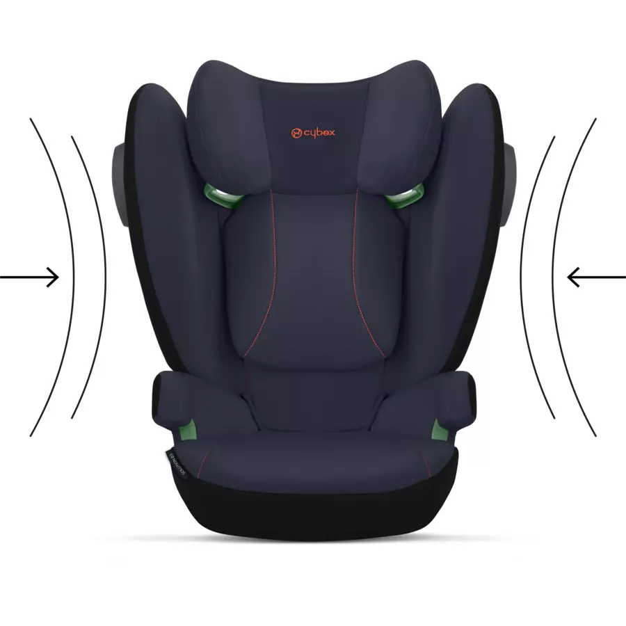 cybex Silver Kindersitz Solution B3 I-Fix Bay Blue