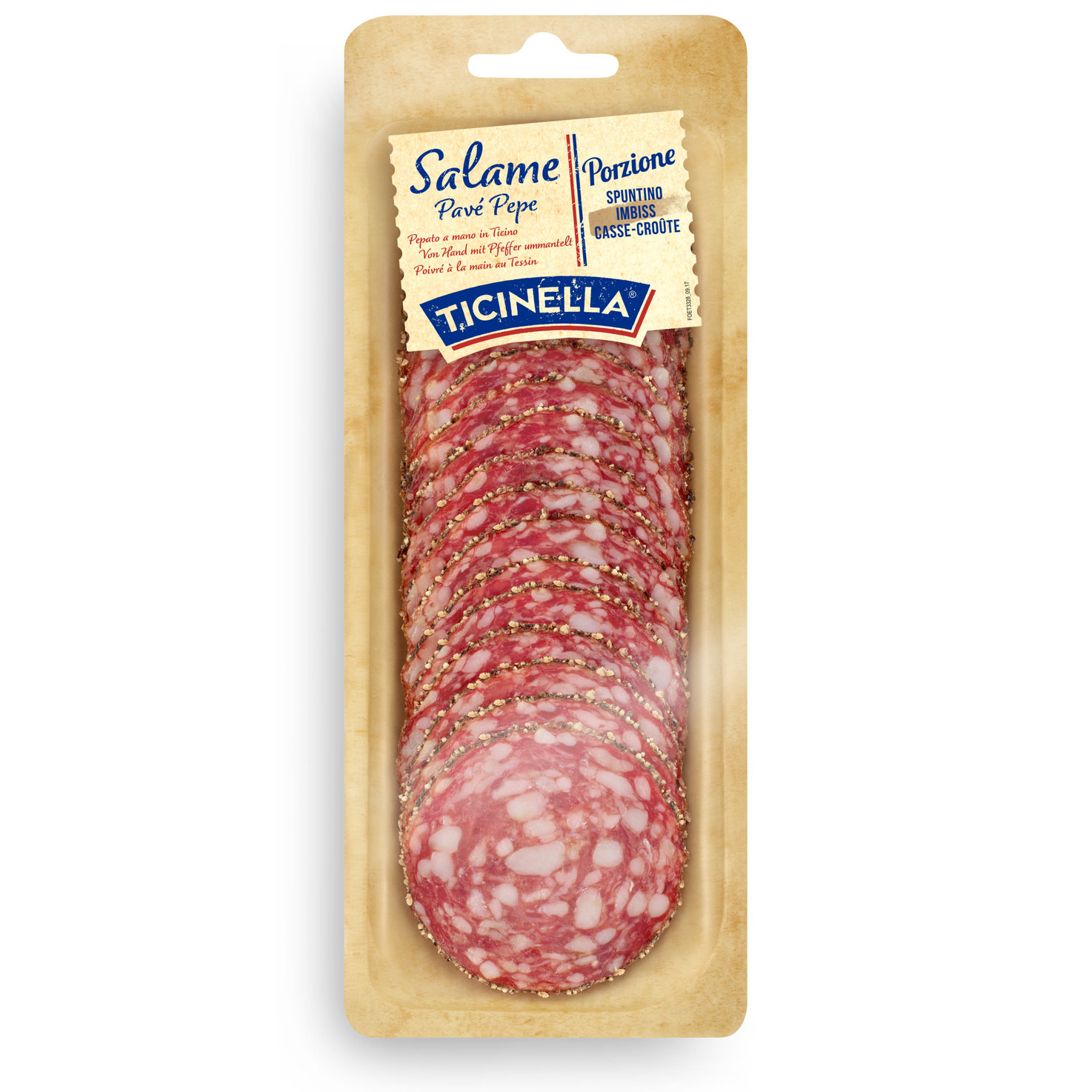 Ticinella Pfeffer-Salami ca. 95g