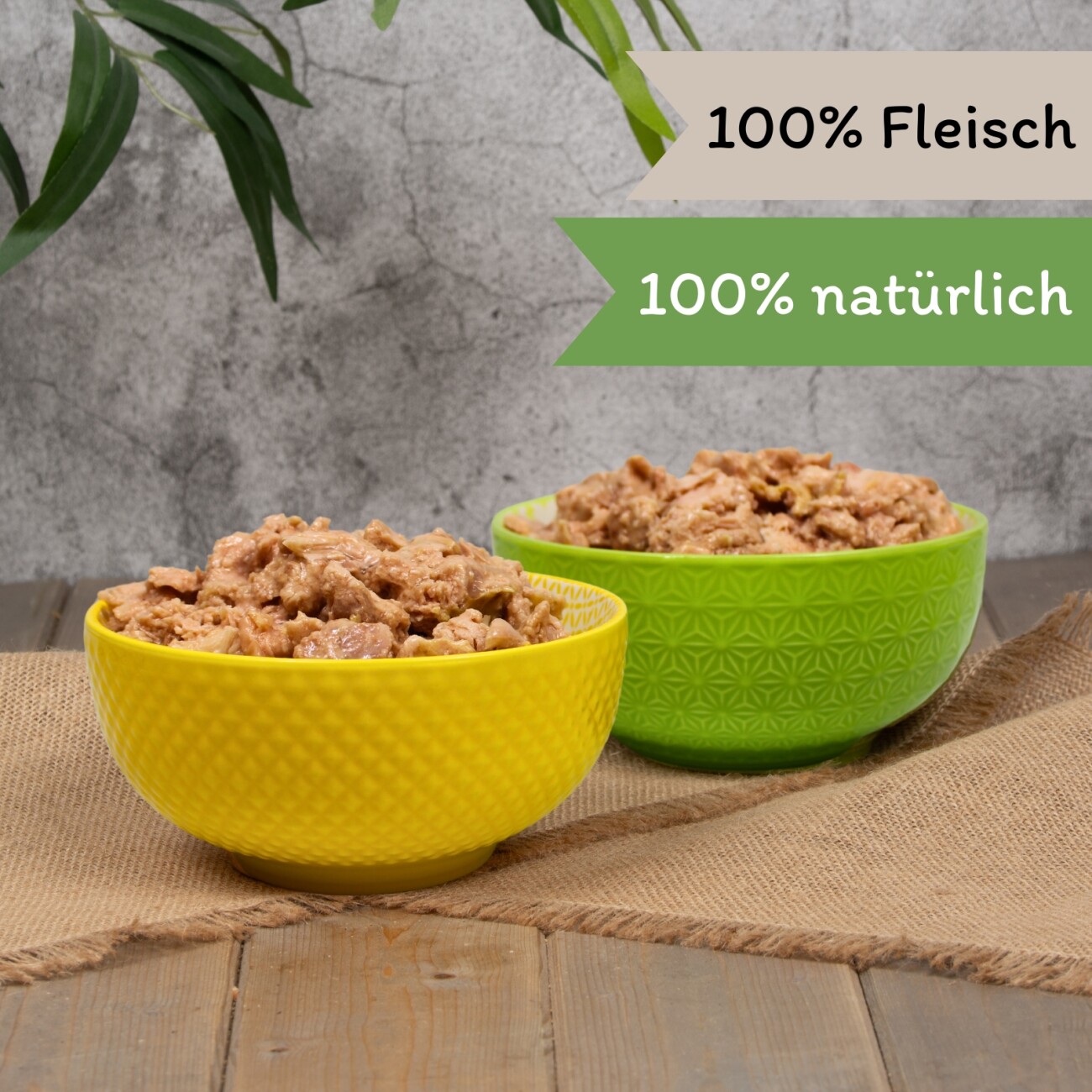 Lyra Pet Lecker.Pet Leo's 100 % Hühnermuskelfleisch Katzenfutter Nassfutter 6x400 g