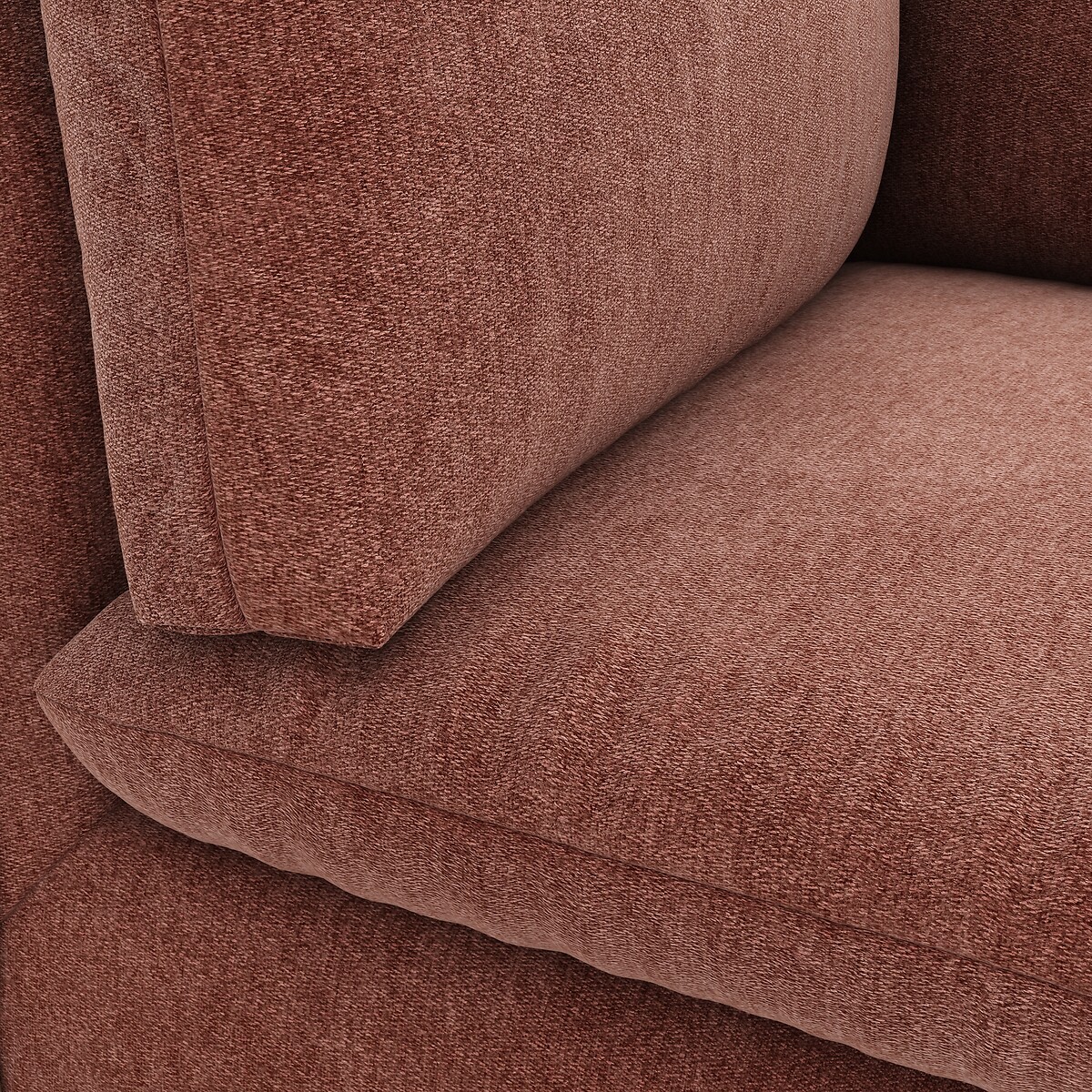 LA REDOUTE INTERIEURS<br>Poltrona XL em tecido misto Malo