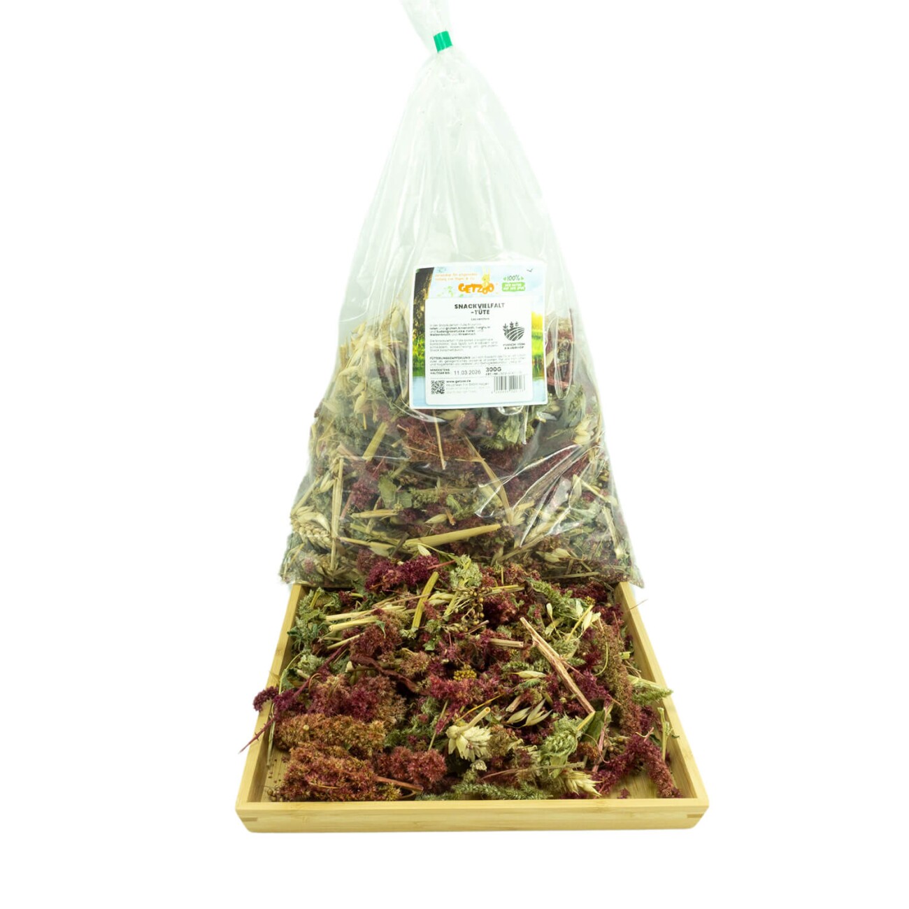 Getzoo Snackvielfalt-Tüte 150g