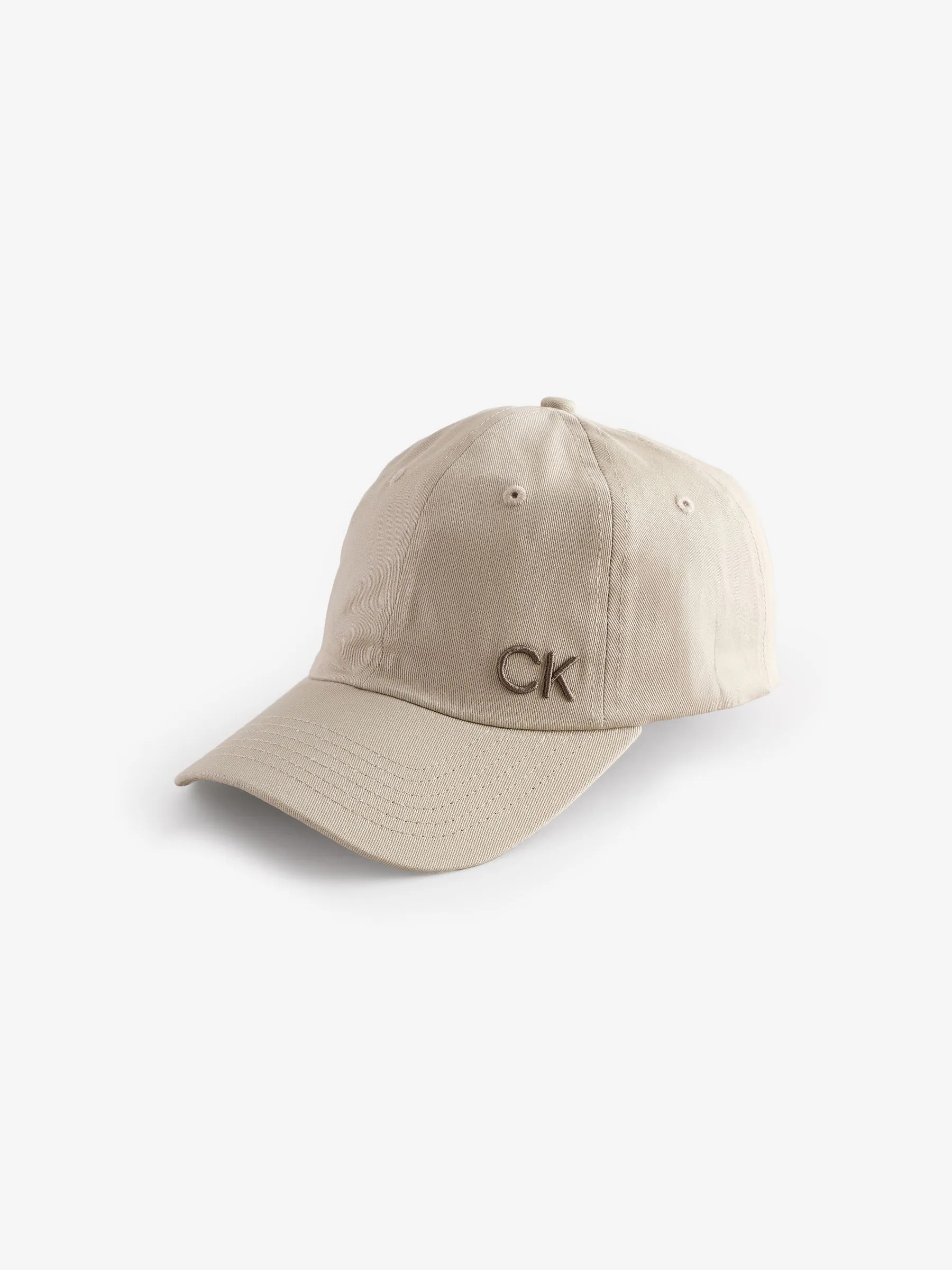 Calvin Klein Golf 100% Cotton Twill Brown Caps