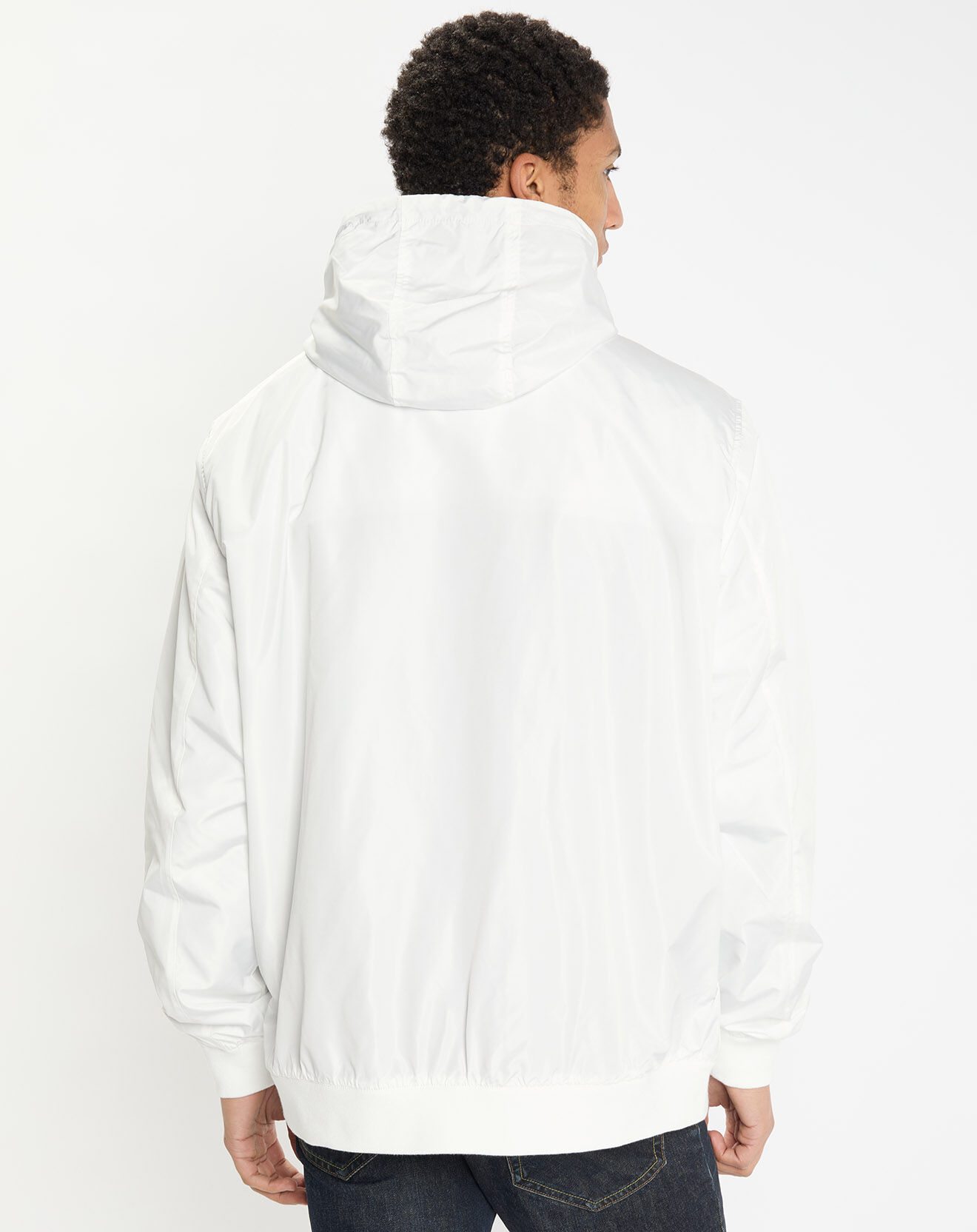 Hackett London Blouson à capuche Sport écru